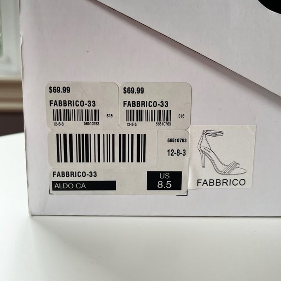 Aldo Bone Fabbrico Heeled Sandal size 8.5 - Picture 12 of 16